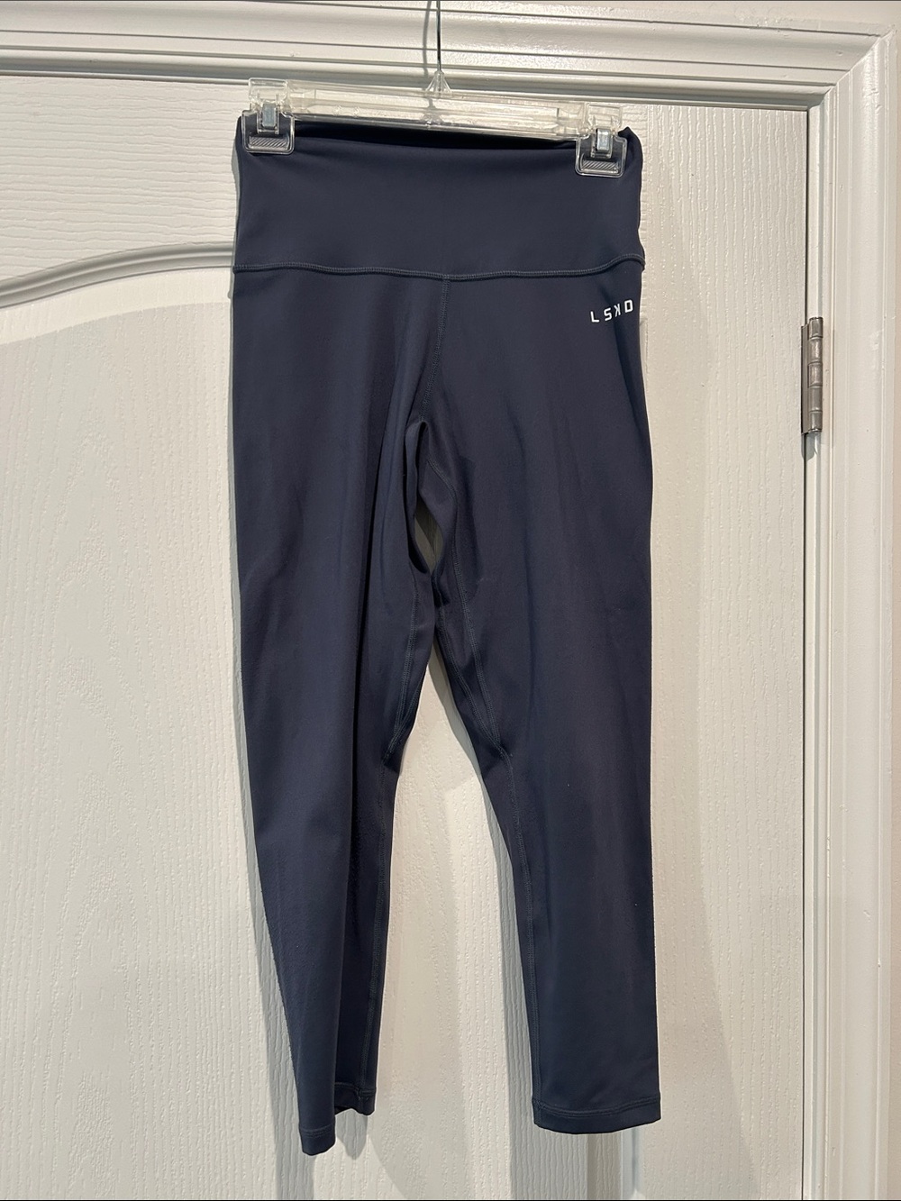 LSKD 21 inch inseam High-Rise Navy Performance Leggings